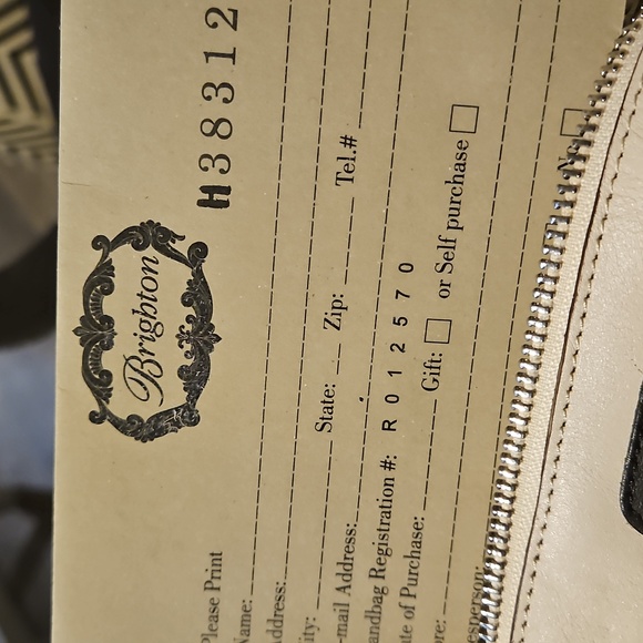 Chic BRIGHTON Riva Tote Beige Tote Bag with Braided Handles - Picture 14 of 14